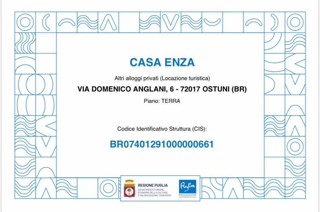 Apartmán Casa Enza Ostuni Exteriér fotografie