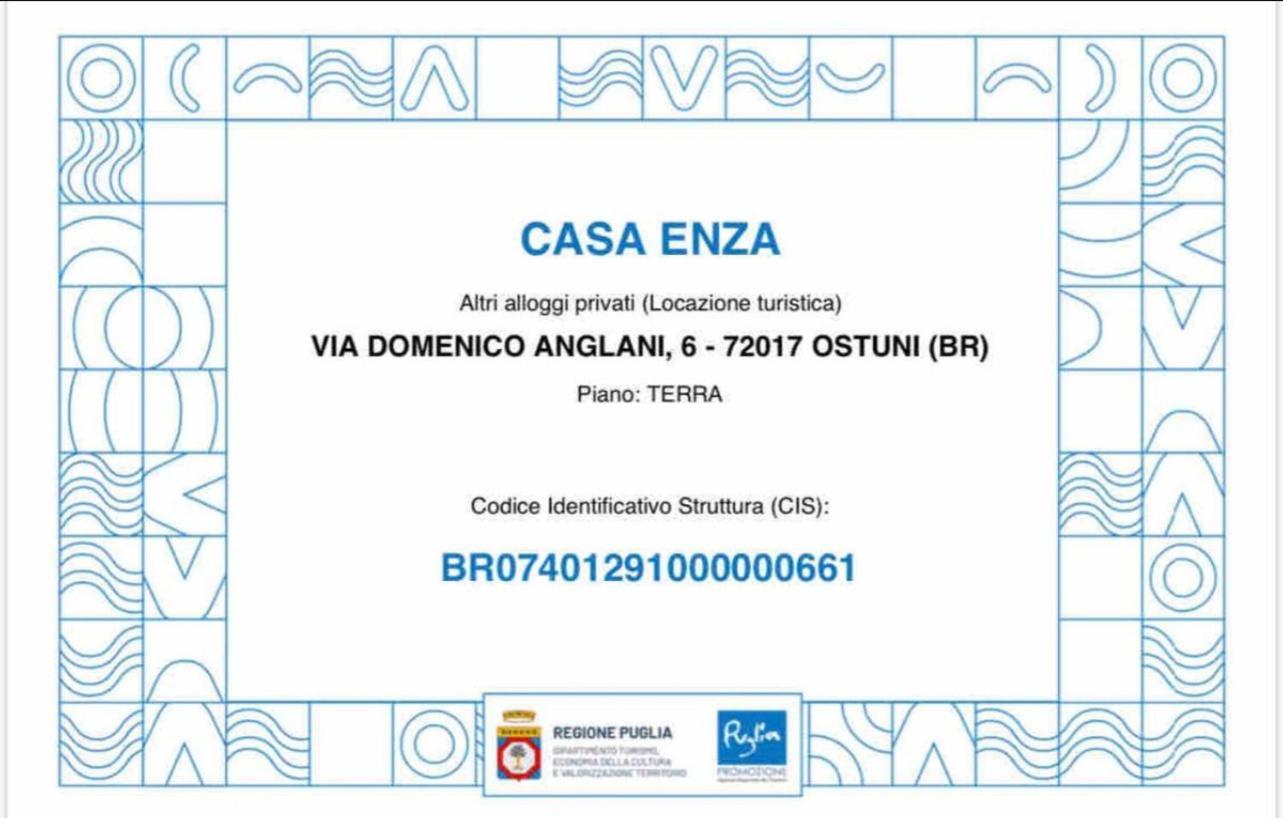 Apartmán Casa Enza Ostuni Exteriér fotografie
